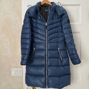 Mackage Winter jacket , light, blue color , size L , good condition